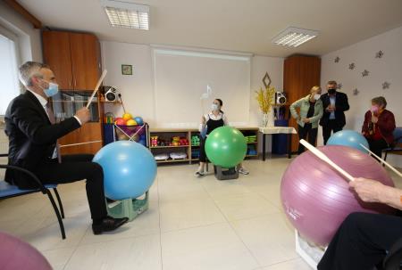 MINISTER JANEZ CIGLER KRALJ NA DELOVNEM OBISKU DEOS 34 FOTO LJUBO VUKELIČ